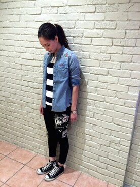 kanaさん（レディース・172cm）の春コーディネート