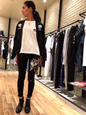 kanaさん（レディース・172cm）の夏コーディネート