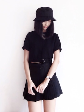 「wearsg」｜「アイテム（帽子）」を使った、Brenda N.さん（レディース・163cm）の冬コーディネート