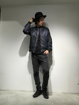 「rag & bone（ラグアンドボーン）のアイテム（ジャケット/アウター）」を使った、TAMさん（メンズ・179cm）の秋コーディネート