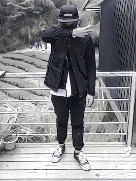 「PUBLISH（パブリッシュ）のアイテム」を使った、wenwenjaさん（メンズ・172cm）の秋コーディネート