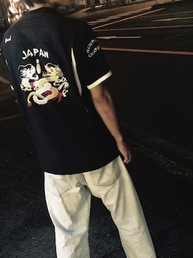 「うしろ姿」｜DaiChiさん（メンズ・175cm）の夏コーディネート