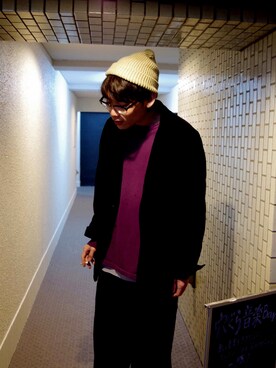 「さしいろ」｜「アイテム（ジャケット/アウター）」を使った、DaiChiさん（メンズ・175cm）の秋コーディネート