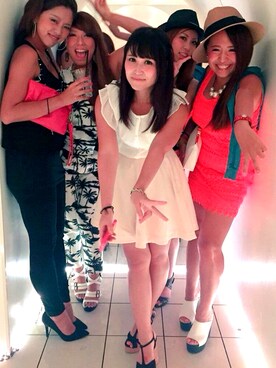 「D&G（ディーアンドジー）のアイテム（腕時計）」を使った、みほπr^❷さん（レディース・157cm）の春コーディネート
