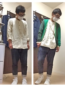 りょうさん（メンズ・171cm）の春コーディネート