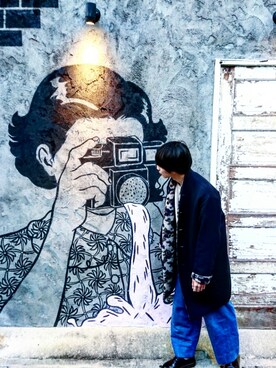 「theSakaki」｜きなこくんさん（メンズ・168cm）の冬コーディネート