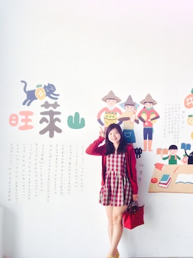「5（ファイブ）のアイテム（ワンピース/ドレス）」を使った、syllvia Chenさん（レディース・159cm）の夏コーディネート