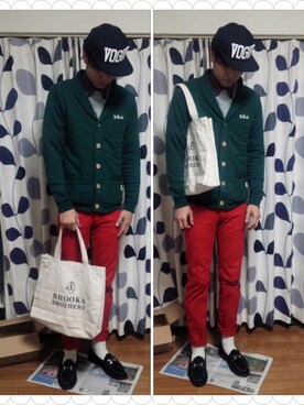 AK1H1K0さん（メンズ・186cm）の冬コーディネート