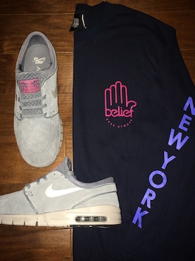 「STORES.jp（ストアーズドットジェーピー）のアイテム」を使った、CROOZECLOTHINGさん（メンズ・170cm）の春コーディネート