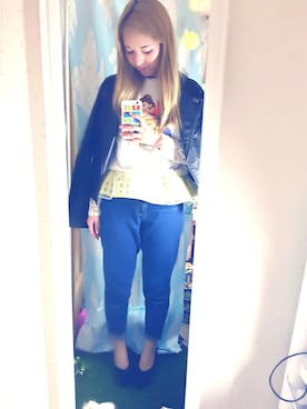 「Triumph（トリンプ）のアイテム」を使った、ゆっすぅ🐻さん（レディース・154cm）の春コーディネート