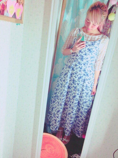 ゆっすぅ Honeysのワンピースを使ったコーディネート Wear