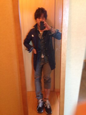 obajunさん（メンズ・166cm）の冬コーディネート