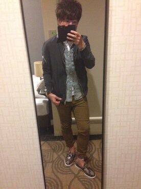 obajunさん（メンズ・166cm）の春コーディネート