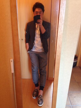 obajunさん（メンズ・166cm）の春コーディネート