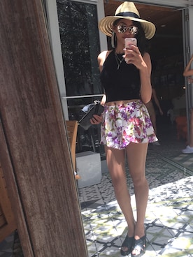 「FRANCESCA（フランチェスカ）のアイテム」を使った、katrina lisa. さん（レディース・170cm）の夏コーディネート