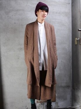 「TROVE（トローヴ）のアイテム（その他アウター）」を使った、KENZOOさん（メンズ・182cm）の春コーディネート