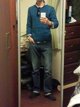 Katzさん（メンズ・178cm）の春コーディネート