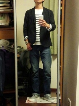 Katzさん（メンズ・178cm）の夏コーディネート