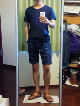 Katzさん（メンズ・178cm）の夏コーディネート