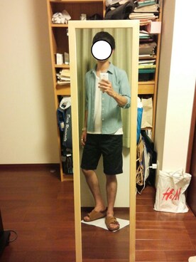 Katzさん（メンズ・178cm）の夏コーディネート