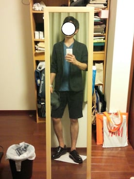 Katzさん(メンズ・178cm)の夏コーディネート