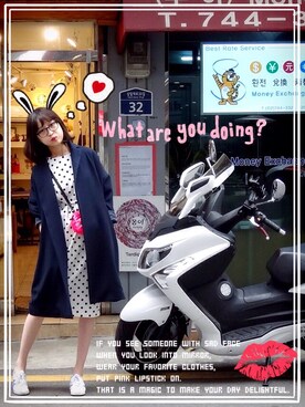 「春コート」｜momokaさん（レディース・164cm）の春コーディネート