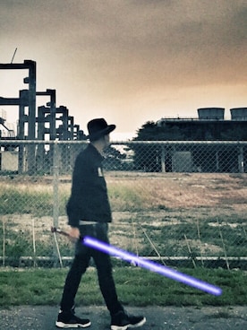 「fuct（ファクト）のアイテム（ジャケット/アウター）」を使った、Ryan さん（メンズ・185cm）の冬コーディネート