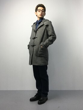 原口 聖也さん(メンズ・180cm)の冬コーディネート