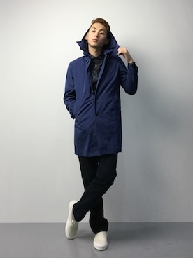 原口 聖也さん(メンズ・180cm)の冬コーディネート