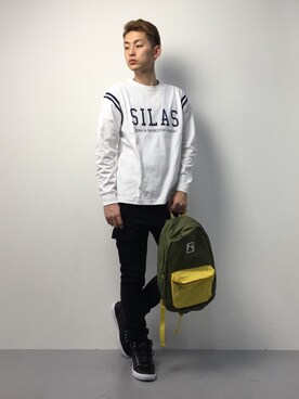 原口 聖也さん(メンズ・180cm)の冬コーディネート