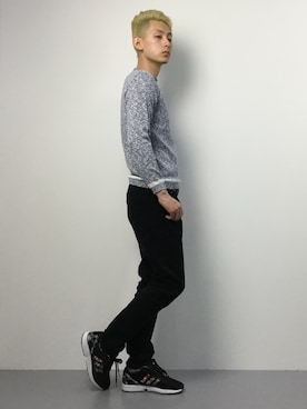 原口 聖也さん(メンズ・180cm)の冬コーディネート