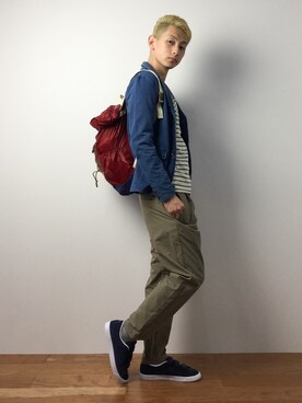 原口 聖也さん(メンズ・180cm)の冬コーディネート
