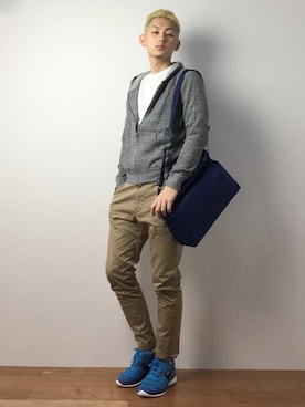 原口 聖也さん(メンズ・180cm)の冬コーディネート