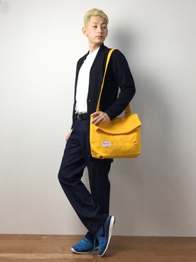 原口 聖也さん（メンズ・180cm）の冬コーディネート