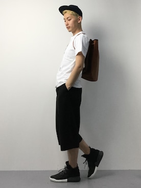 原口 聖也さん（メンズ・180cm）の冬コーディネート