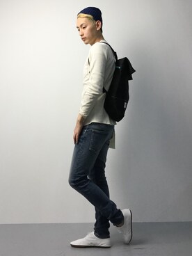 原口 聖也さん(メンズ・180cm)の冬コーディネート