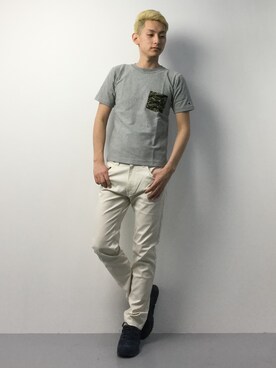 原口 聖也さん（メンズ・180cm）の冬コーディネート