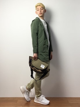 原口 聖也さん(メンズ・180cm)の冬コーディネート