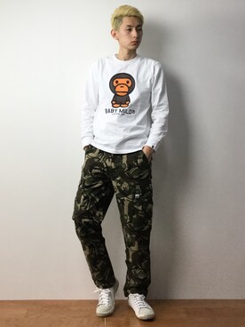原口 聖也さん（メンズ・180cm）の冬コーディネート