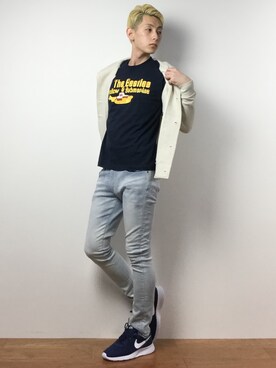 原口 聖也さん(メンズ・180cm)の冬コーディネート