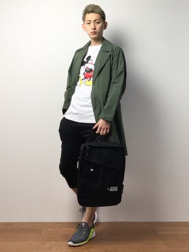 原口 聖也さん(メンズ・180cm)の冬コーディネート