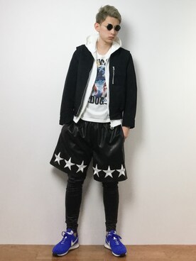 原口 聖也さん(メンズ・180cm)の春コーディネート