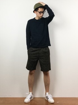 原口 聖也さん(メンズ・180cm)の春コーディネート