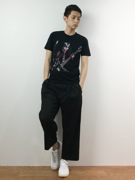 原口 聖也さん（メンズ・180cm）の春コーディネート