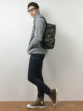 原口 聖也さん(メンズ・180cm)の春コーディネート