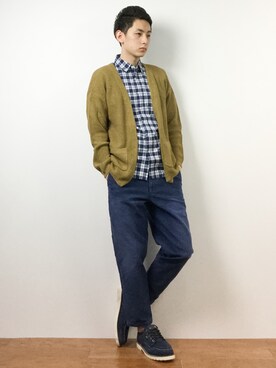 原口 聖也さん（メンズ・180cm）の春コーディネート