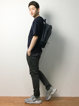 原口 聖也さん（メンズ・180cm）の春コーディネート