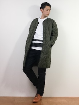 原口 聖也さん(メンズ・180cm)の春コーディネート