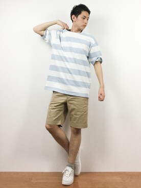 原口 聖也さん（メンズ・180cm）の春コーディネート