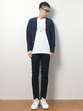 原口 聖也さん(メンズ・180cm)の春コーディネート